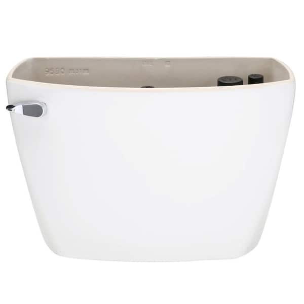 Yorkville FloWise Pressure-Assisted 1.1 GPF Single Flush Toilet Tank Only in White