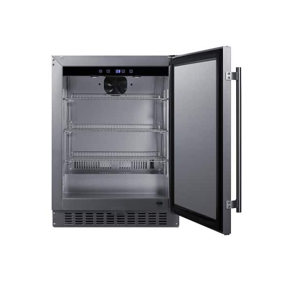 Summit 24 3.1 Cu. Ft. Built-In Upright Compact Freezer with