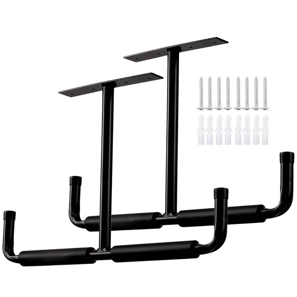 Heavy Duty Overhead Garage Storage Hooks Rack, Ceiling Mounted Utility Hook