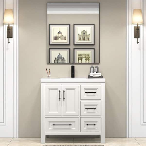 BV Better Vanity VIV 59 in. W x 20 in. D x 35 in. H Double