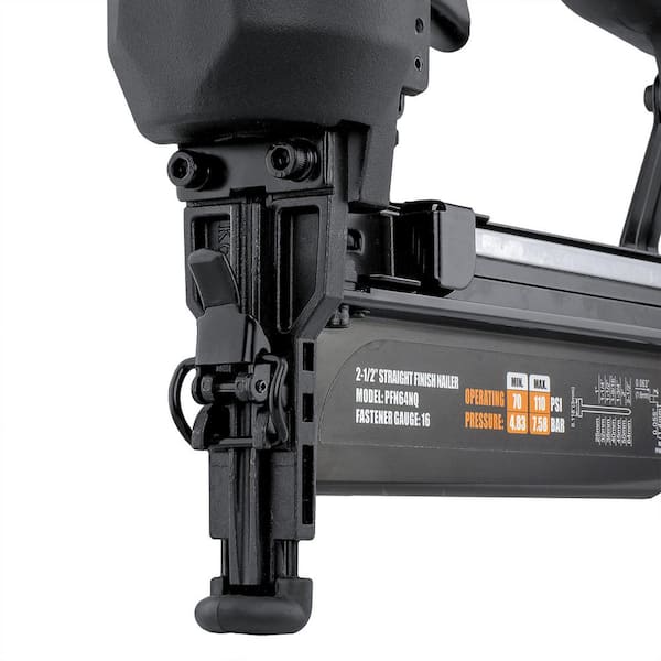 Freeman Pneumatic 16-Gauge 2-1/2 in. Straight Finish Nailer with