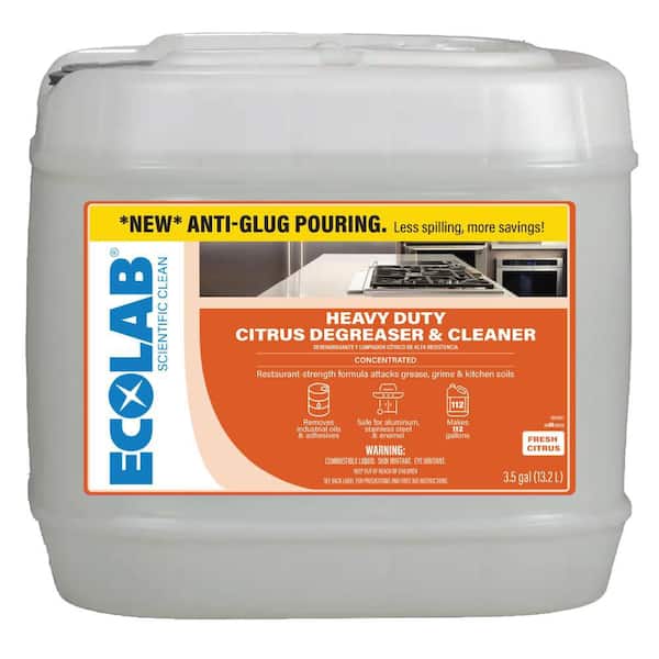 3.5 Gal. Heavy Duty Citrus Degreaser Concentrate Cleaner, Attacks Grease and Grime