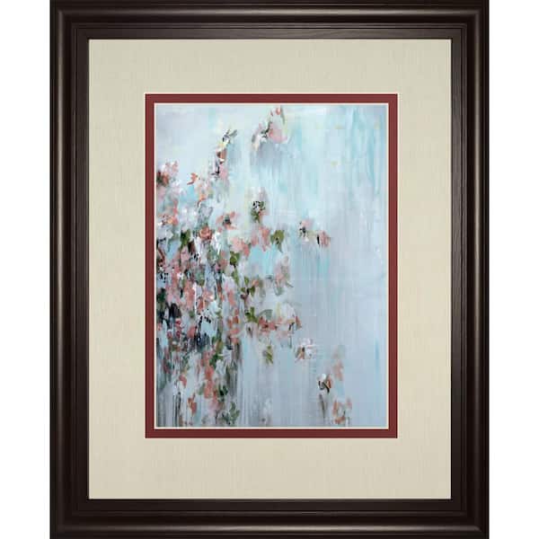 Classy Art "Wilting Away" By Macy Cole Framed Print Abstract Wall Art 34 in. x 40 in.