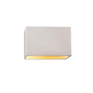 Ambiance 1-Light Bisque Ceramic Wall Sconce