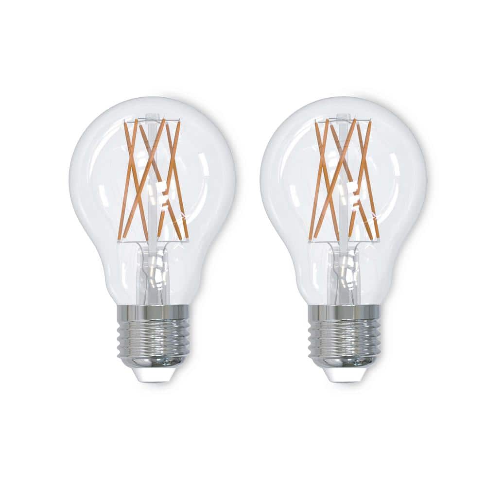 75-Watt Equivalent Soft White Light A19 (E26) Medium Screw Base Dimmable Cl