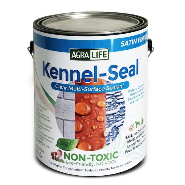 AgraLife 5 gal. VOC Free Non Toxic Clear Satin Kennel-Seal