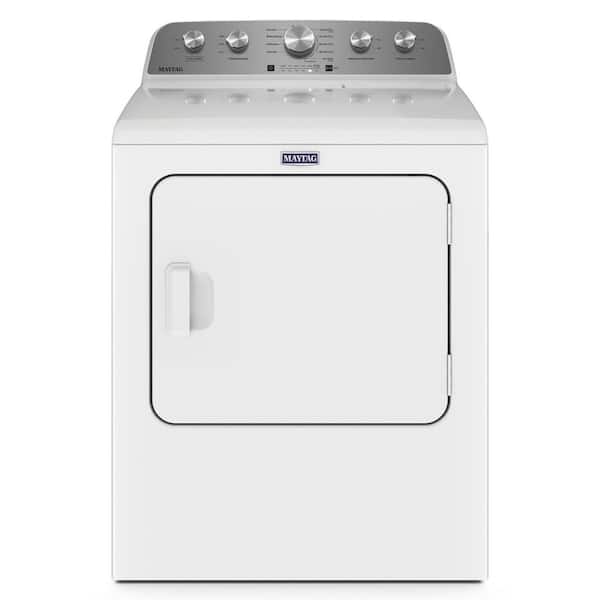 Maytag Natural Gas Dryer (MGD5030MW) - White Maytag Natural Gas Dryer (MGD5030MW) - White