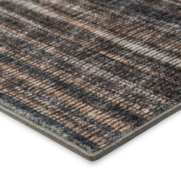 5 X 8 Brown Ombre Runner Rug