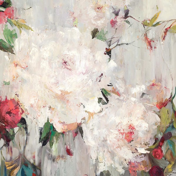 72 in. x 72 in. "Big Bouquette III" by Ella K Canvas Wall Art