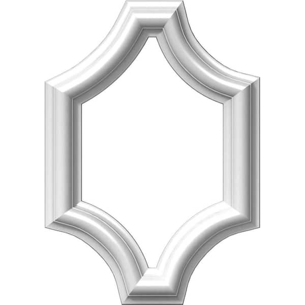 8 in. W x 12 in. H x 1/2 in. P Ashford Molded Scalloped Wainscot Wall Panel