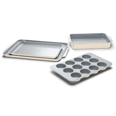 5-Piece Cream Bakeware Set