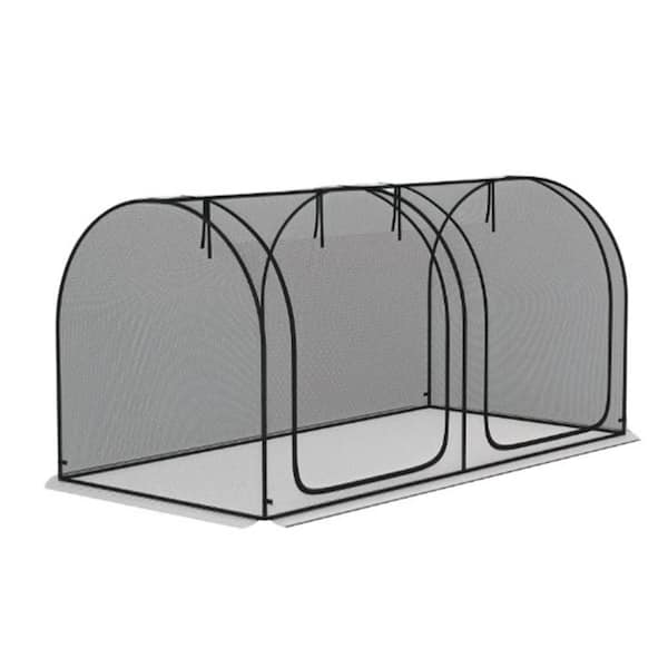 8 ft. x 4 ft. Outdoor Plant Protection Grow Tent with 2-Doors, Garden Enclosure for Vegetables, Flowers and Seedlings