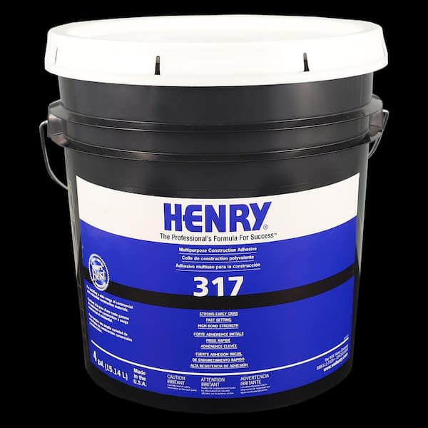 317 512 oz. Heavy Duty Multipurpose Construction Adhesive, FRP Panels and Flooring Off White 240 sq. ft. (1-Pack)