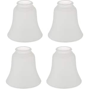 2-1/8 in. Fitter x Dia 4-3/4 in. x 5-3/8 in. H, 4PK - Lighting Accessory - Replacement Glass - Frosted