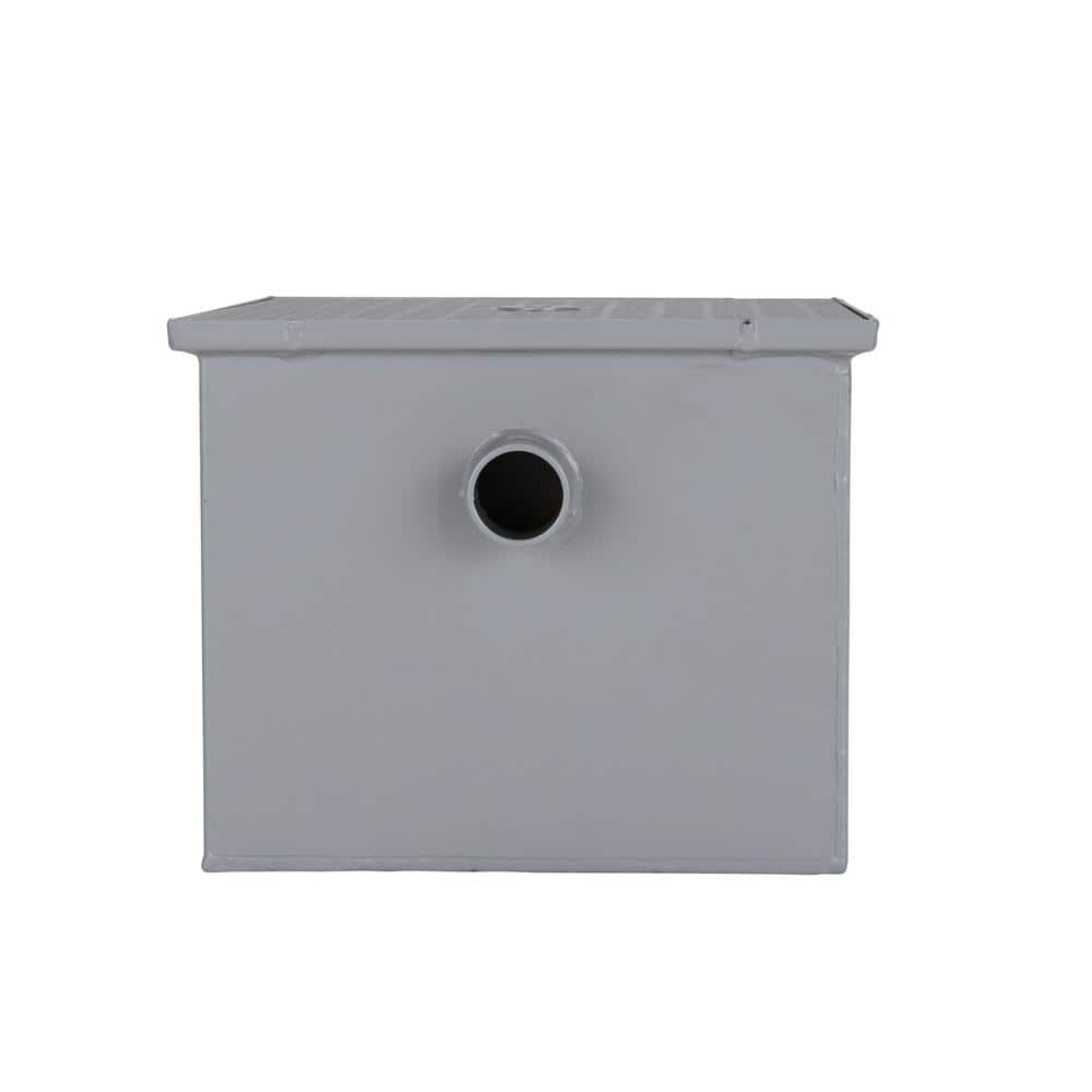 Zurn 2 in. Grease Interceptor with Flow Rate of 15 GPM and 30 lbs