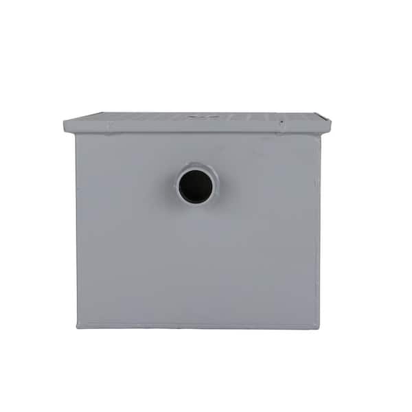 2 in. Grease Interceptor with Flow Rate of 15 GPM and 30 lbs.