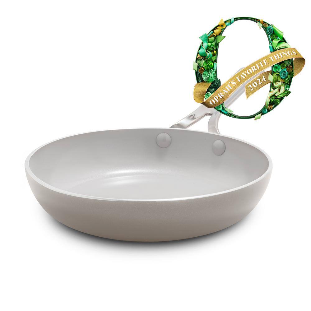 Clay 8" Aluminum Fry Pan with Ceramic Nonstick Coating