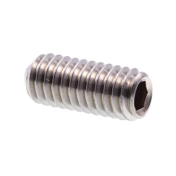 Prime-Line 5/16 in.-18 x 3/4 in. Grade 18-8 Stainless Steel Internal Hex Headless Set Screws (10-Pack)