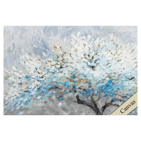 HomeRoots Victoria Blue Gallery Framed Wall Art 23 in. x 35 in.