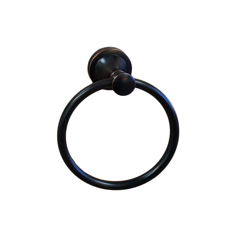 Dyconn Faucet London Oil-Rubbed Bronze Wall Mount Towel Ring Dyconn Faucet London Oil-Rubbed Bronze Wall Mount Towel Ring