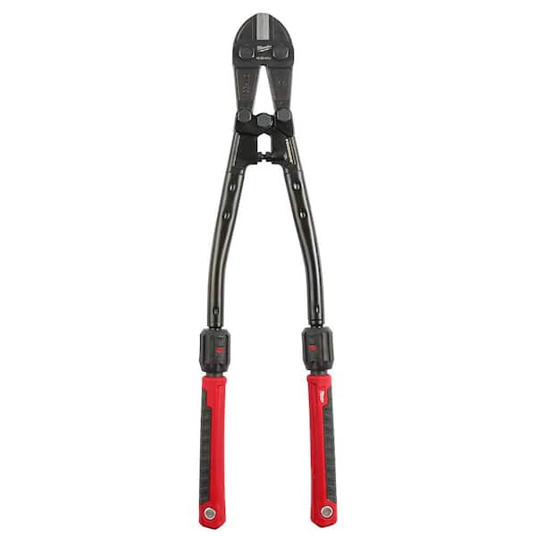 Milwaukee 24 in. Adaptable Bolt Cutter with POWERMOVE Extendable Handles and 7/16 in. Max Cut Capacity