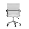 Hero shot of an office chair showing gas lift mechanism.