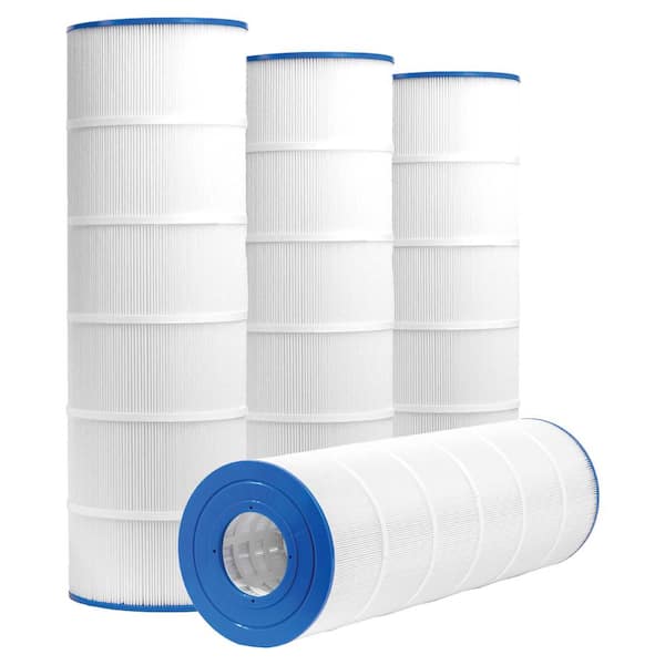 XtremepowerUS Universal 8-15/16 in. Dia. x 28-3/16 in. L Replacement 175 sq. ft. Swimming Pool Filter Cartridge (4-Pack)
