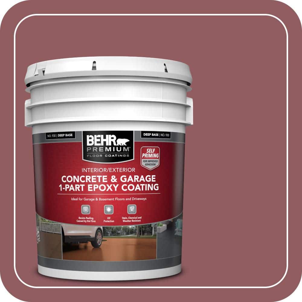 5 gal. #S130-6 Spiced Potpourri Self-Priming 1-Part Epoxy Satin Interior/Exterior Concrete and Garage Floor Paint price history on PriceWatchPro