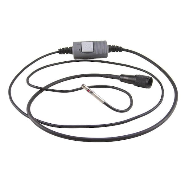 General Tools 9.8 ft. Switchable Front/Side View Probe for High-Performance Video Inspection Systems
