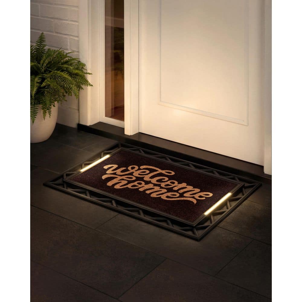 BriteStep Maze 38 in. x 26.5 in. Pressure-Activated, Wireless, Auto Shut-Off, Indoor/Outdoor LED Door Mat price history on PriceWatchPro