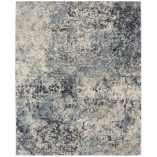 KALATY Theory Multi-Colored 10 ft. x 12 ft. Abstract Area Rug