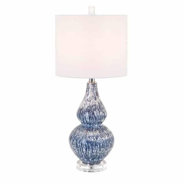 IMAX 28 in. H White Color Andorian Table Lamp
