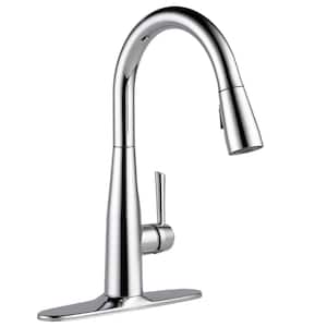 Essa Single-Handle Pull-Down Sprayer Kitchen Faucet with MagnaTite Docking in Chrome