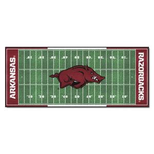 University of Arkansas 3 ft. x 6 ft. Football Field Runner Rug