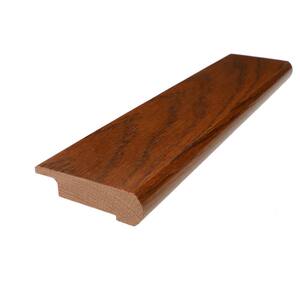 Solid Hardwood Kenya 0.5 in. T x 2.75 in. W x 78 in. L Flat Gloss Overlap Stair Nose