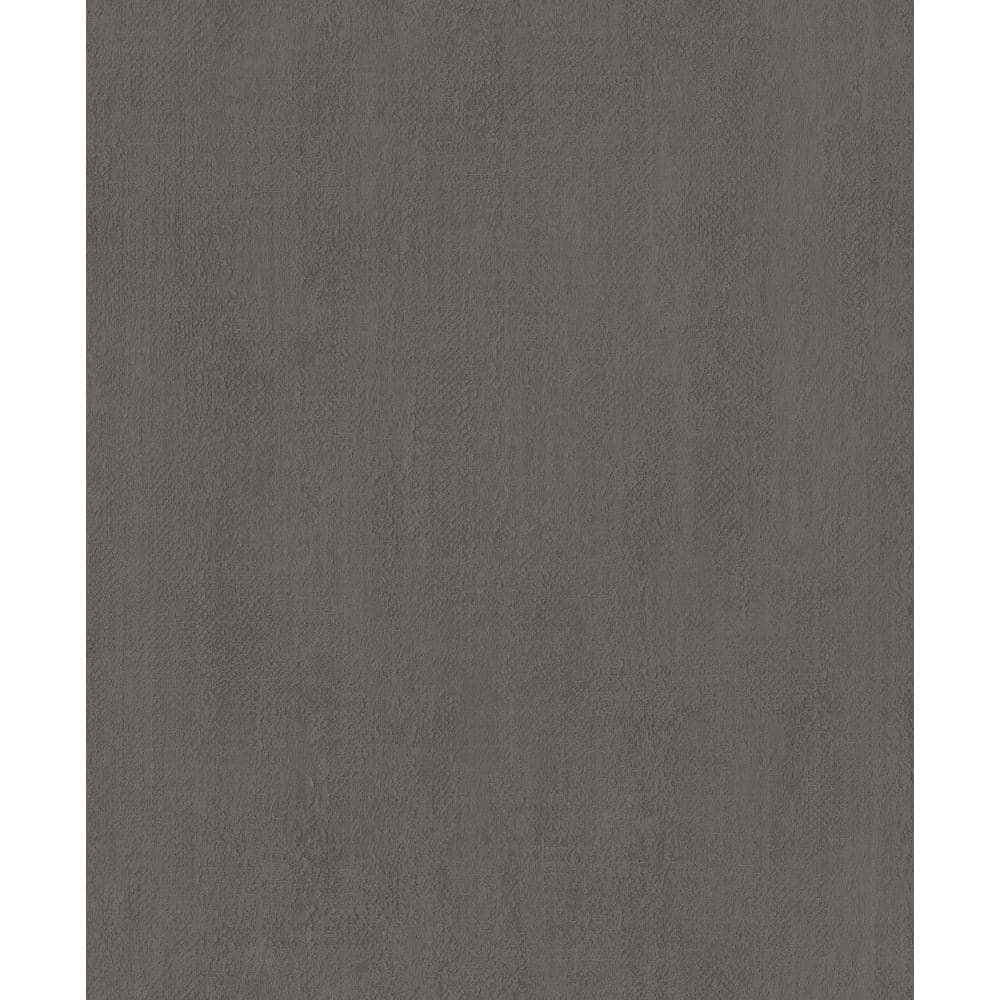Ambiance Black Textured Plain Vinyl Non-Pasted Matte Wallpaper (Covers 57.7