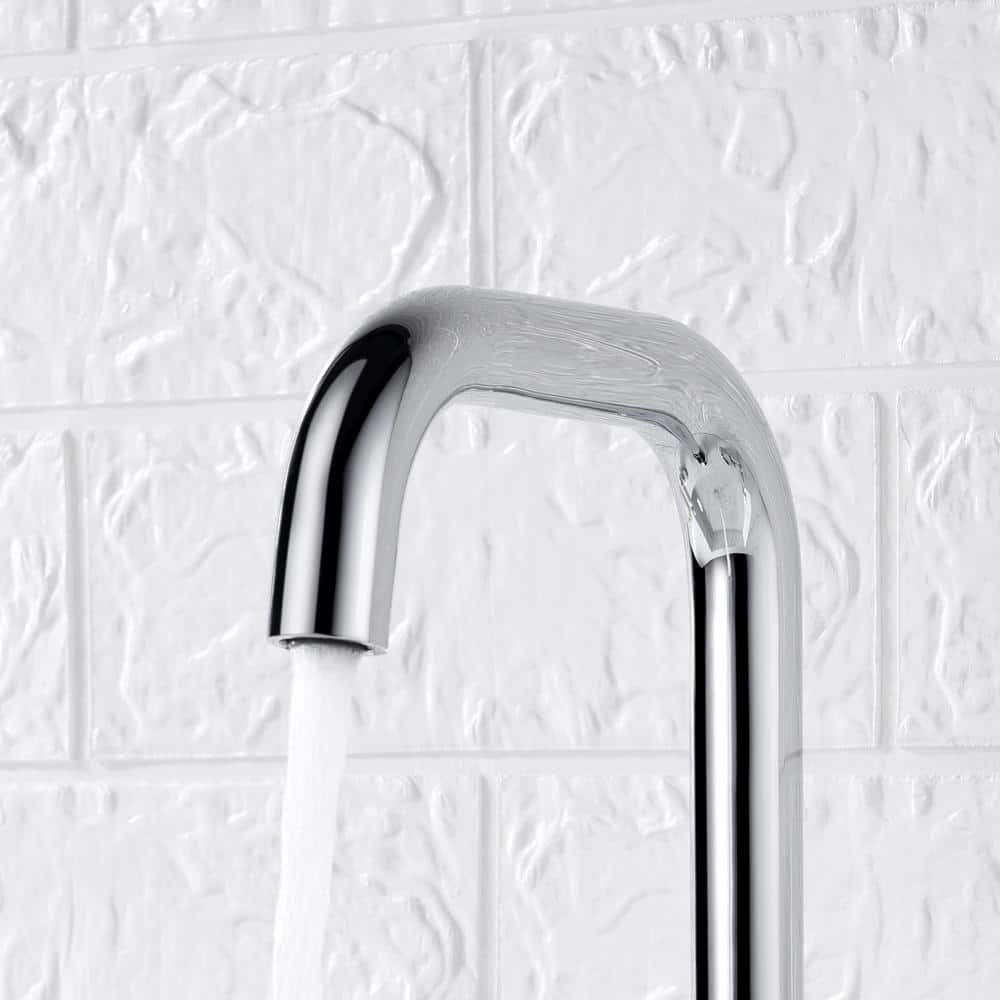 Polished Chrome 8'' Widespread 2-Handle Bathroom Faucet