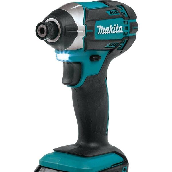Makita - 18-Volt LXT Lithium-Ion Cordless 1/4 in. Impact Driver Kit with 3.0 Ah Battery, Rapid Charger and Hard Case