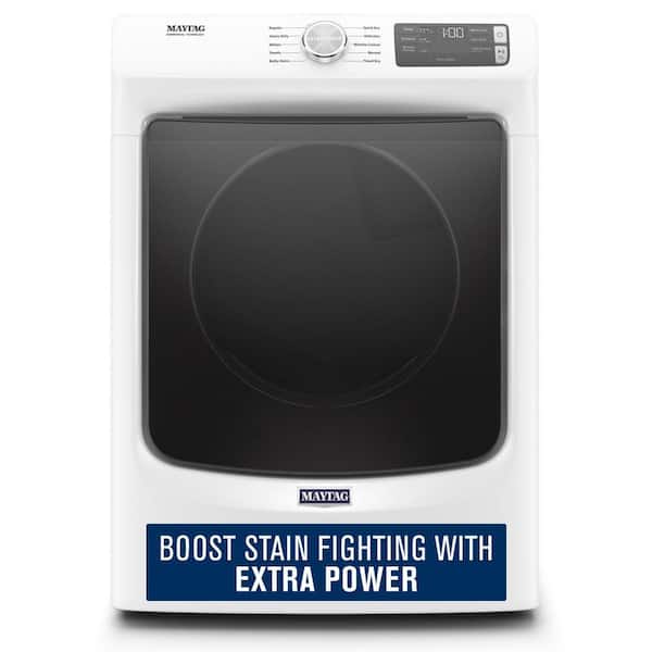 7.3 cu. ft. 120 Volt White Stackable Gas Vented Dryer with Quick Dry Cycle, ENERGY STAR