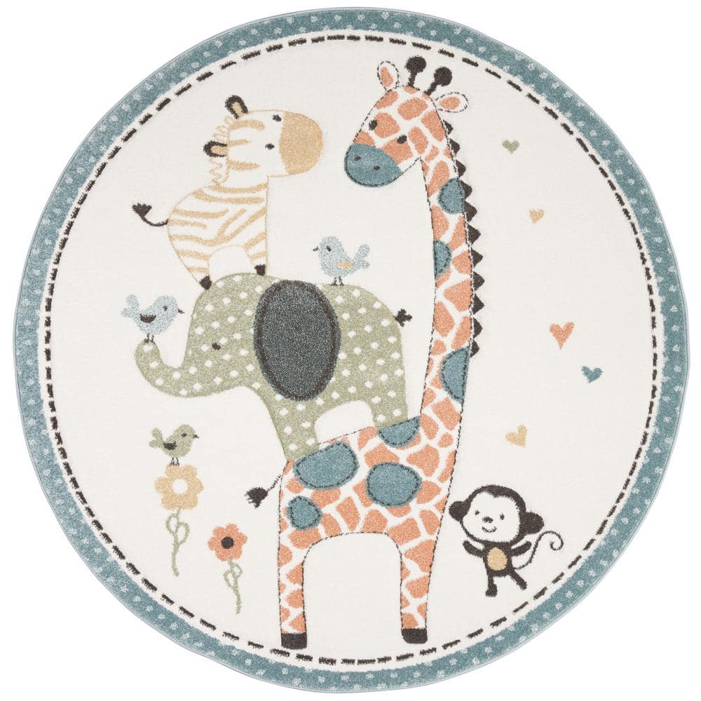 Nature All Around Us Kids Rug –