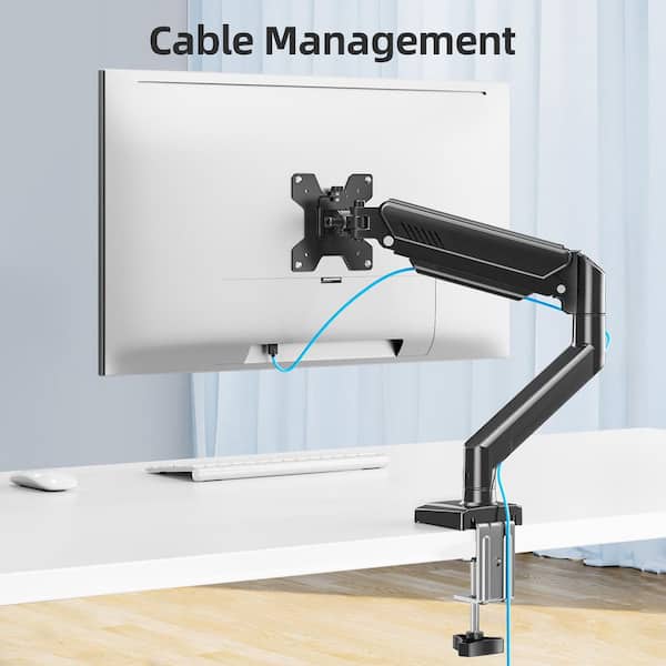 Desk Mount Monitor Arm With USB - Full Motion VESA Monitor - View #10