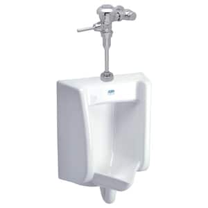 One Manual Urinal System with 0.125 GPF Flush Valve