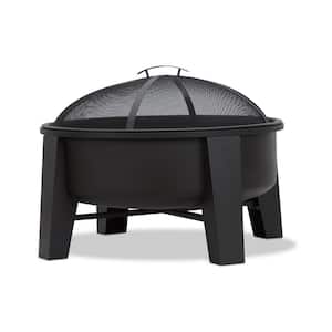 Forsyth 35 in. Outdoor Iron Wood-Burning Fire Pit