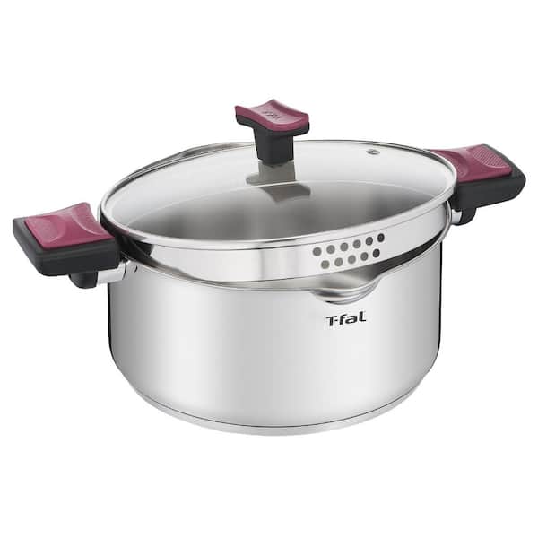 T-Fal Stainless Steel 5-qt. Dutch Oven