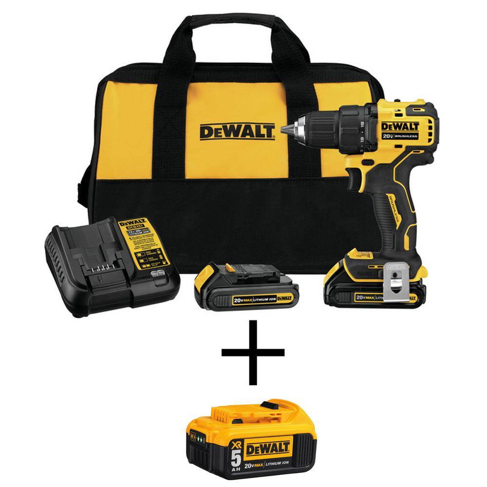 DEWALT ATOMIC 20-Volt MAX Cordless 