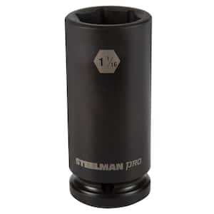 3/4 in. Drive 1-1/16 in. 6-Point Thin Wall Deep Impact Socket