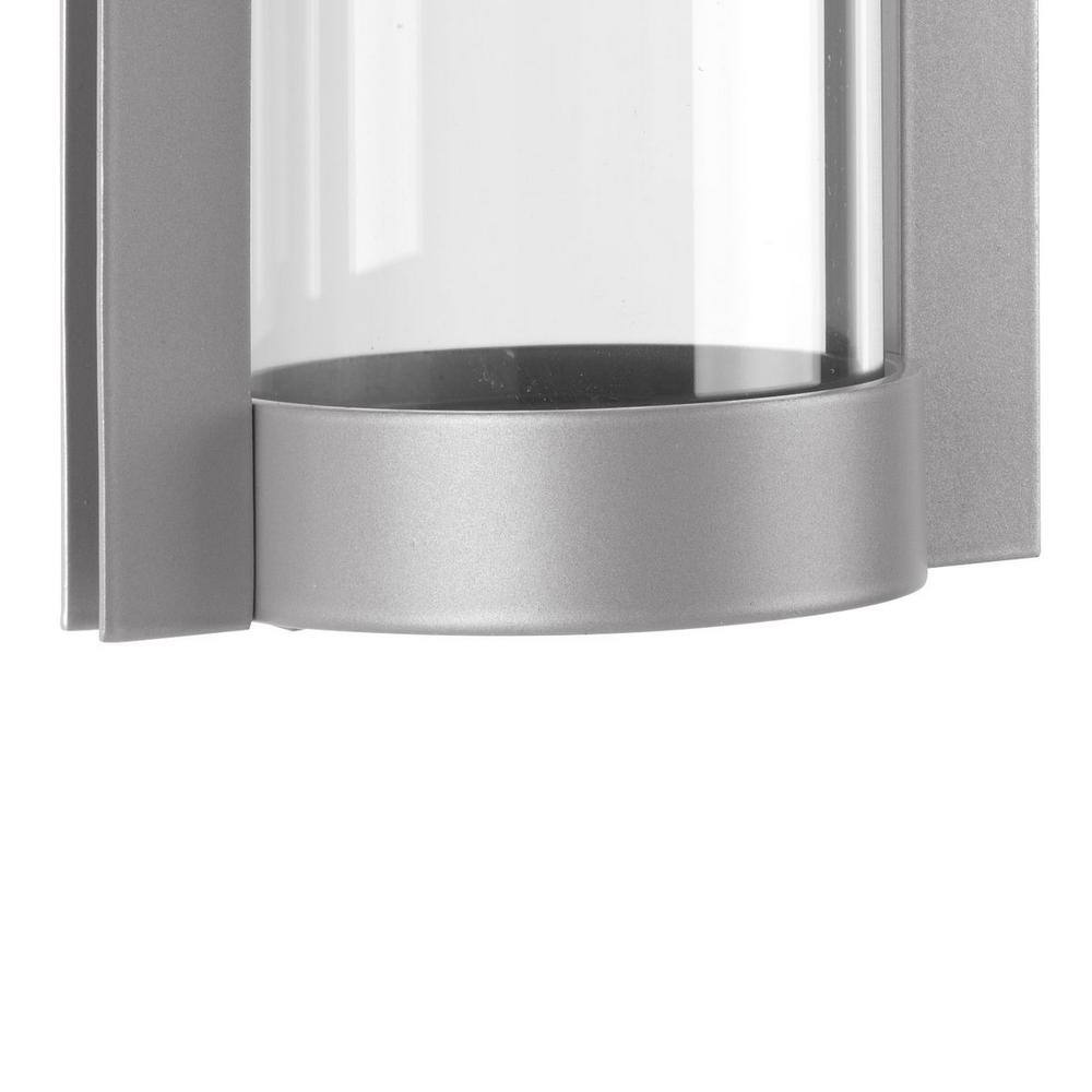 Gray Bronze 20" Outdoor LED Sconce with Clear Glass