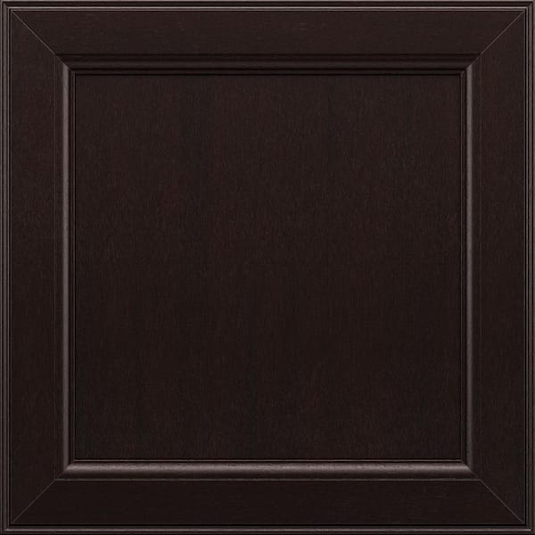 American Woodmark Glen Ellen 9 7/8-in. W x 3/4-in. D x 10-in. H in Duraform Espresso Cabinet Door Sample