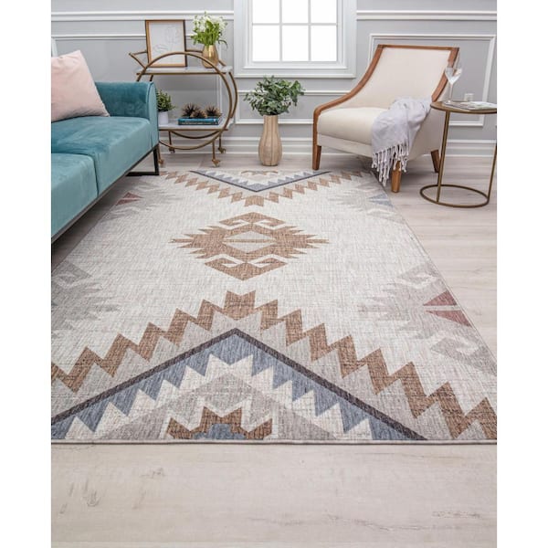  Superior Salford Moroccan Pattern Indoor 2' 7 x 8' Runner Rug  for Living - Dining Room, Bedroom, Kitchen, Under Table, Elegant, Soft  Durable Rugs for Home and Office, On Tile 