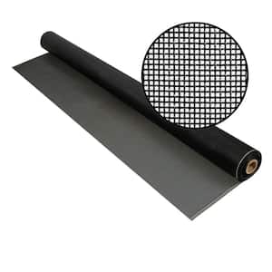 96 in. x 50 ft. Charcoal Fiberglass Screen 20 x 20 Mesh